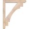 Ekena Millwork Merced Craftsman Smooth Bracket w/ Offset Brace, Douglas Fir, 5 1/2"W x 34"D x 42"H BKT0604X34X42MRC04SDF - alternate 2